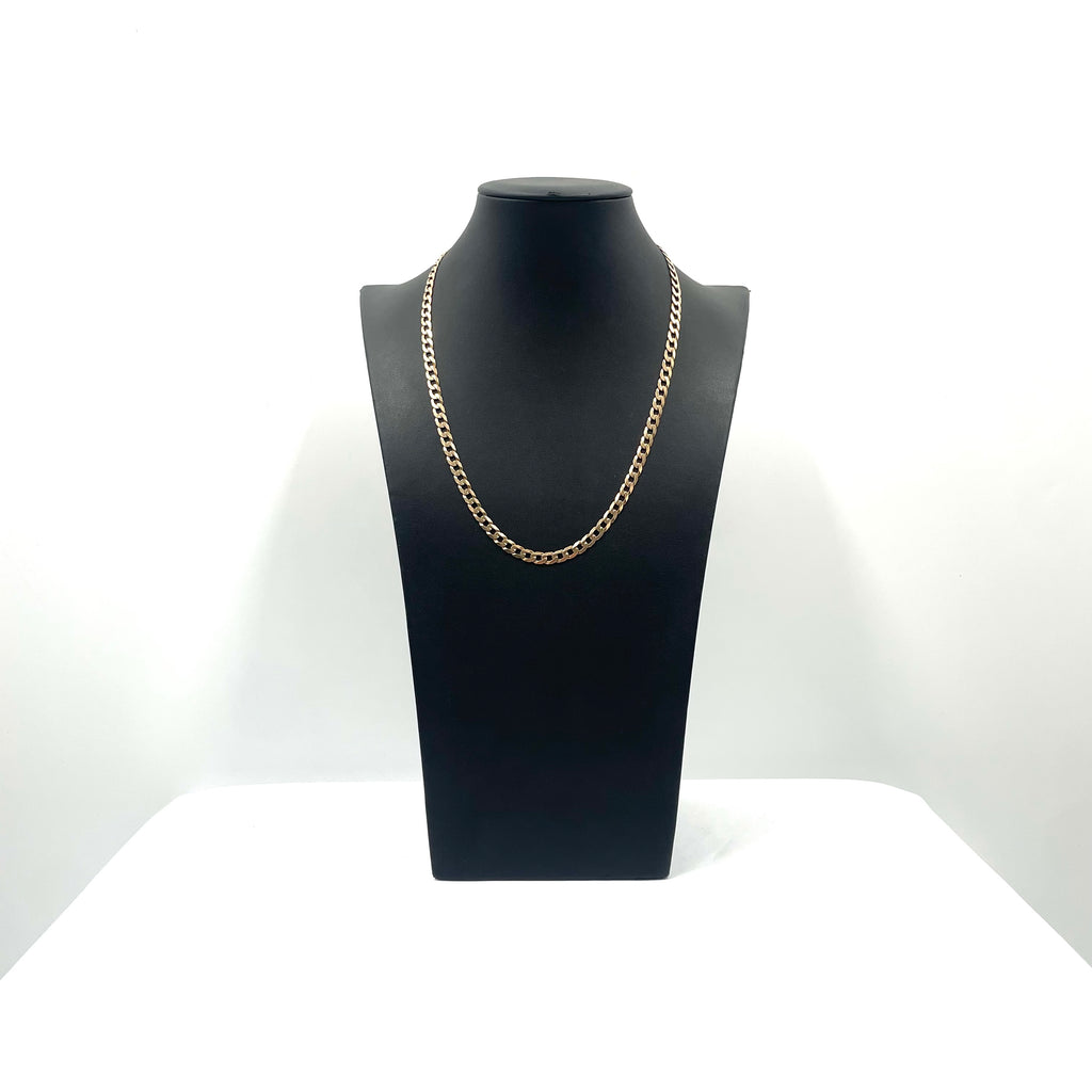9CT Gold Curb Chain 20" 5mm