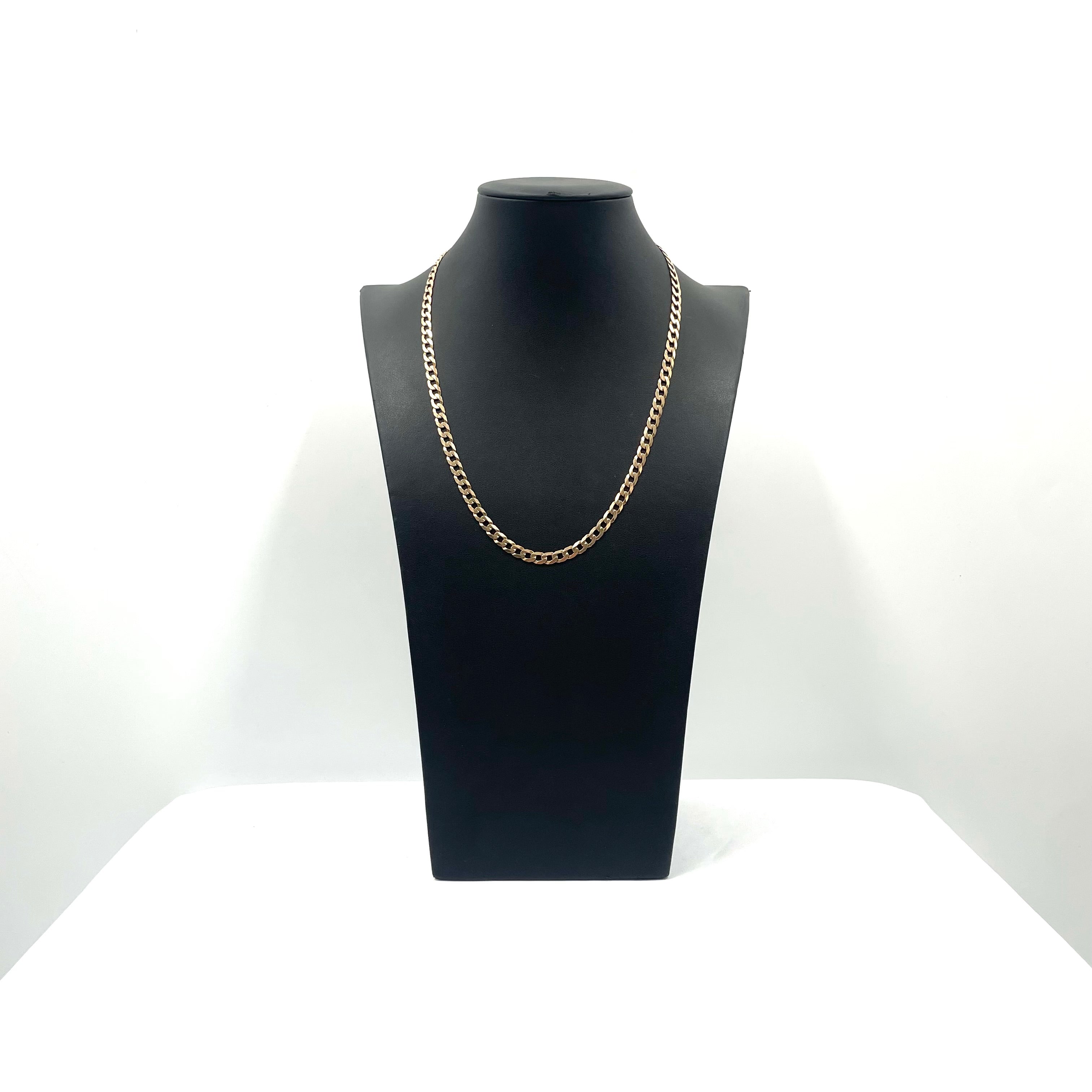 9CT Gold Curb Chain 20" 5mm