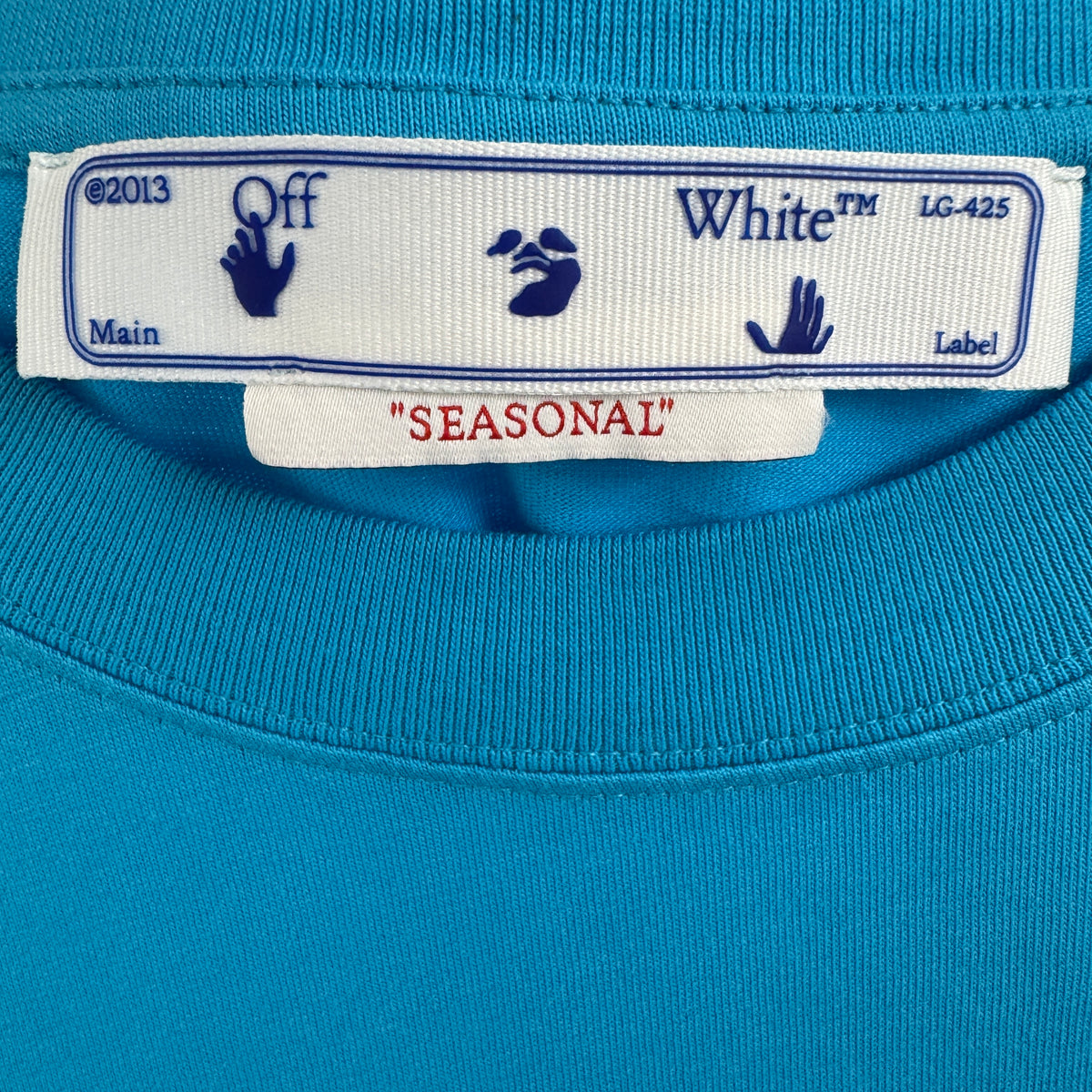 Off White Script Logo Over Skate S/S Tee