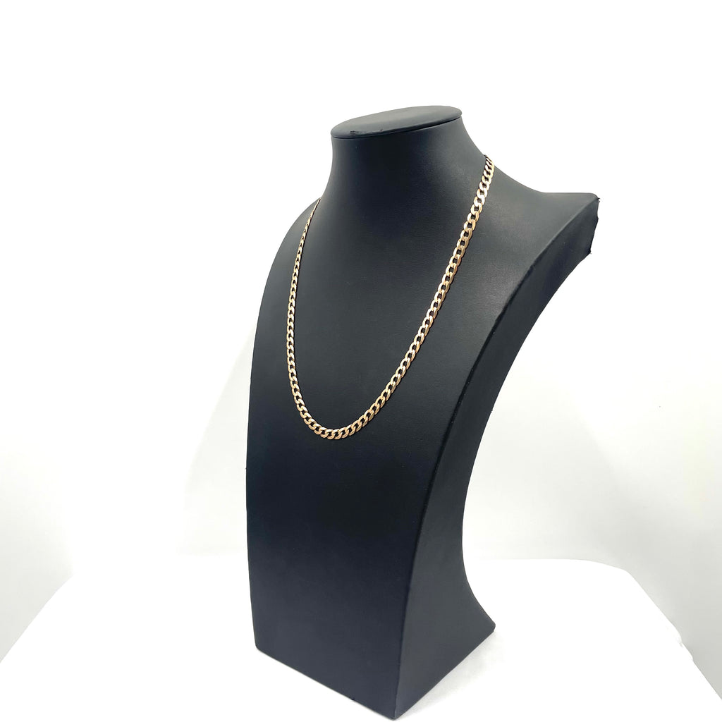 9CT Gold Curb Chain 20" 5mm