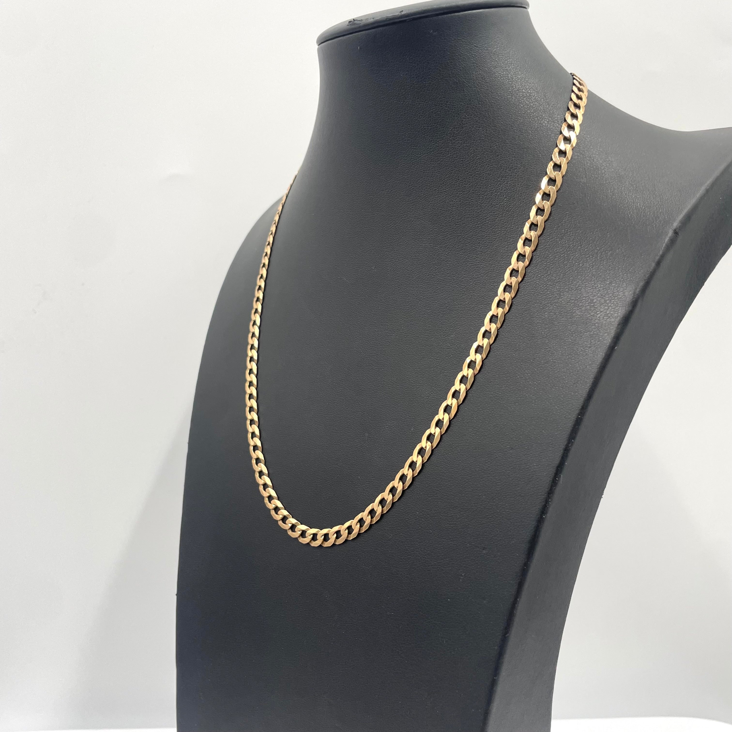 9CT Gold Curb Chain 20" 5mm
