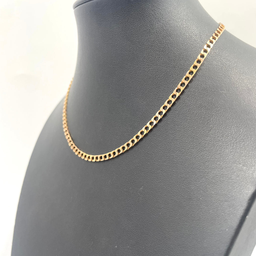 9CT Gold Box Chain 15" 3mm