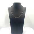 9ct Gold Diamond-Cut Cable Chain