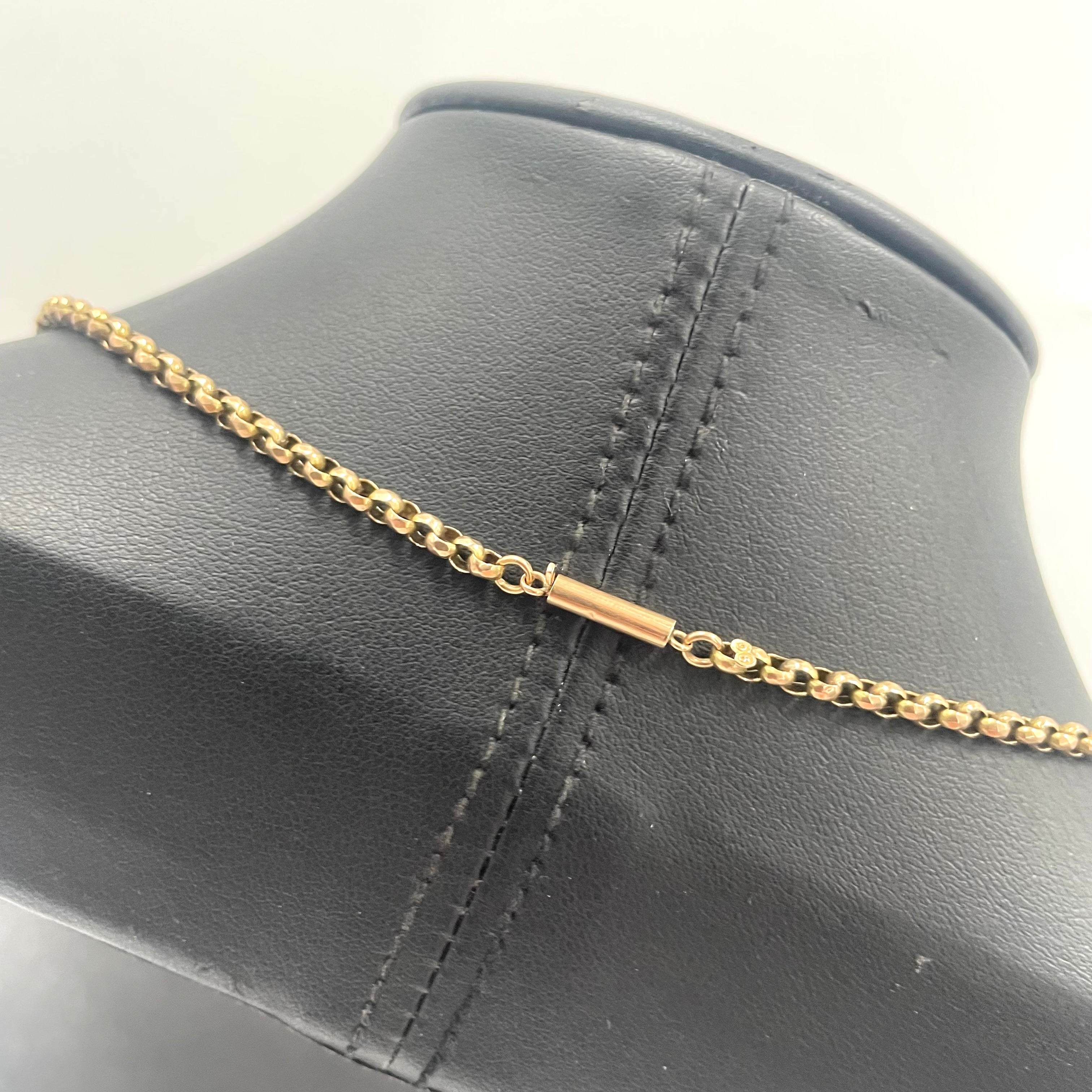 9ct Gold Diamond-Cut Cable Chain