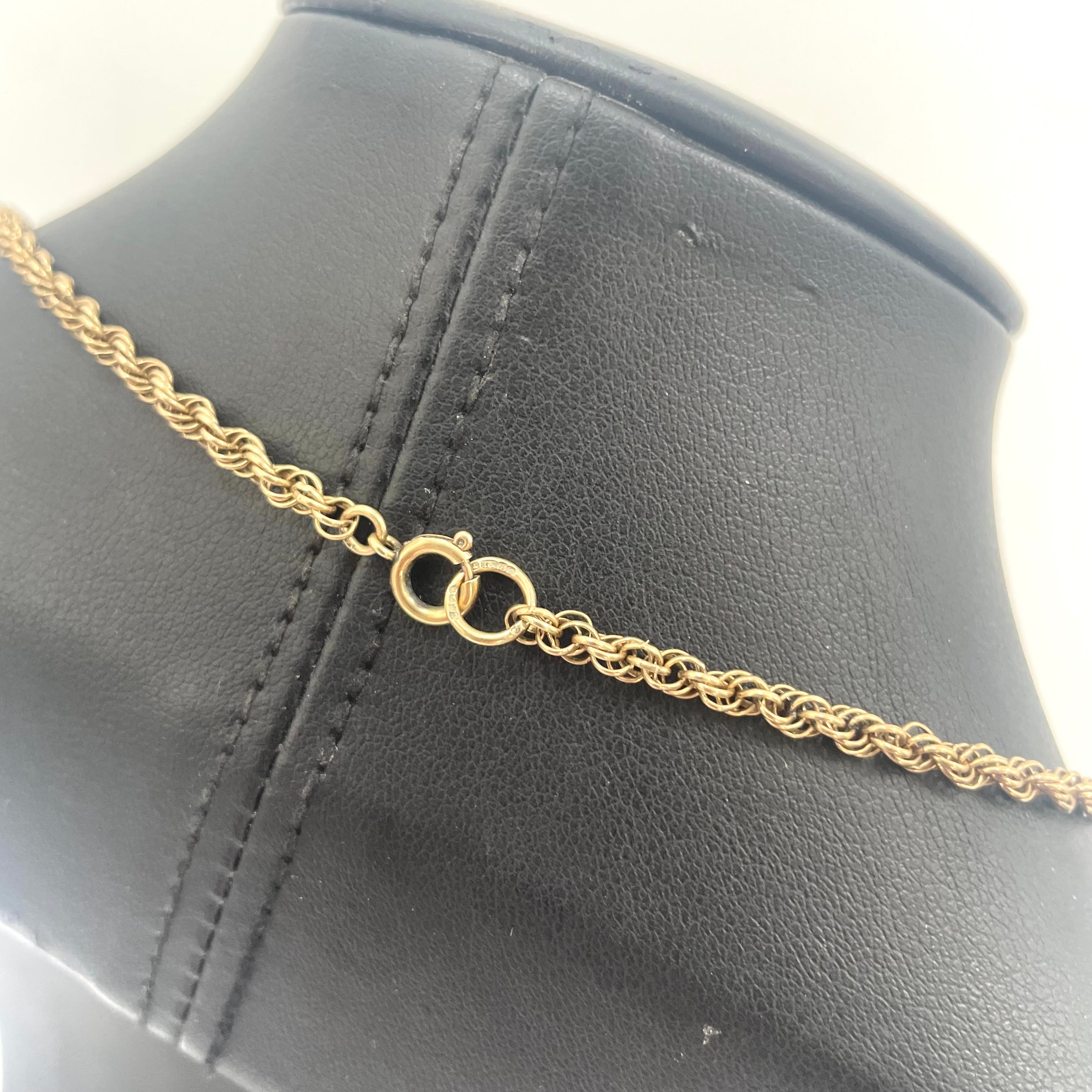 9ct Gold Rope Chain 16" 3mm