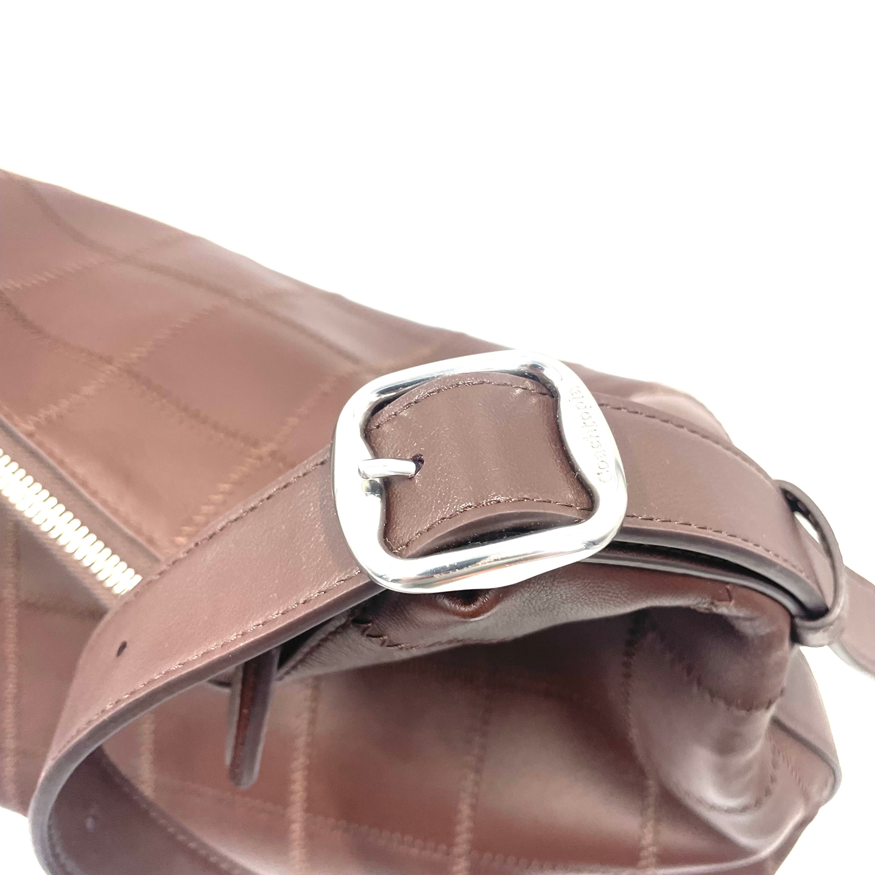 Coach Brown Leather Patchwork Shoulder Bag – Brand New with Tags