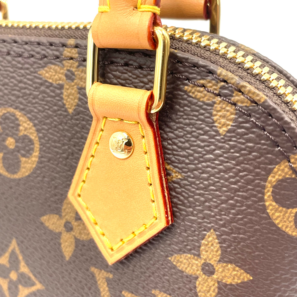 Louis Vuitton Alma BB Monogram Handbag - Brand New