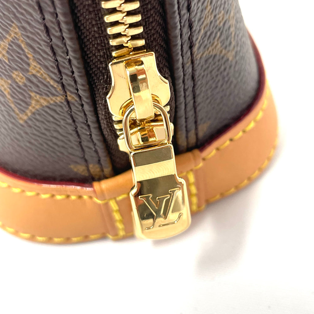 Louis Vuitton Alma BB Monogram Handbag - Brand New