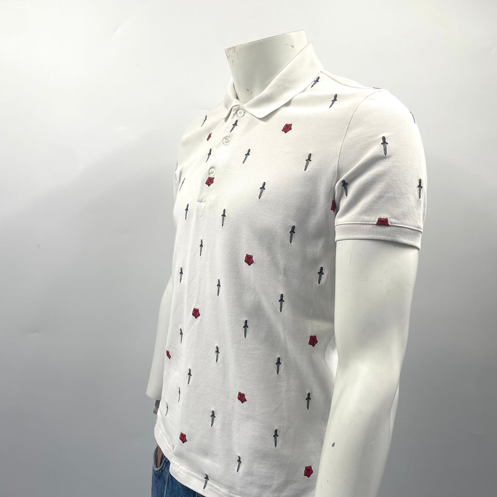 Givenchy Printed Polo Shirt – Size XS