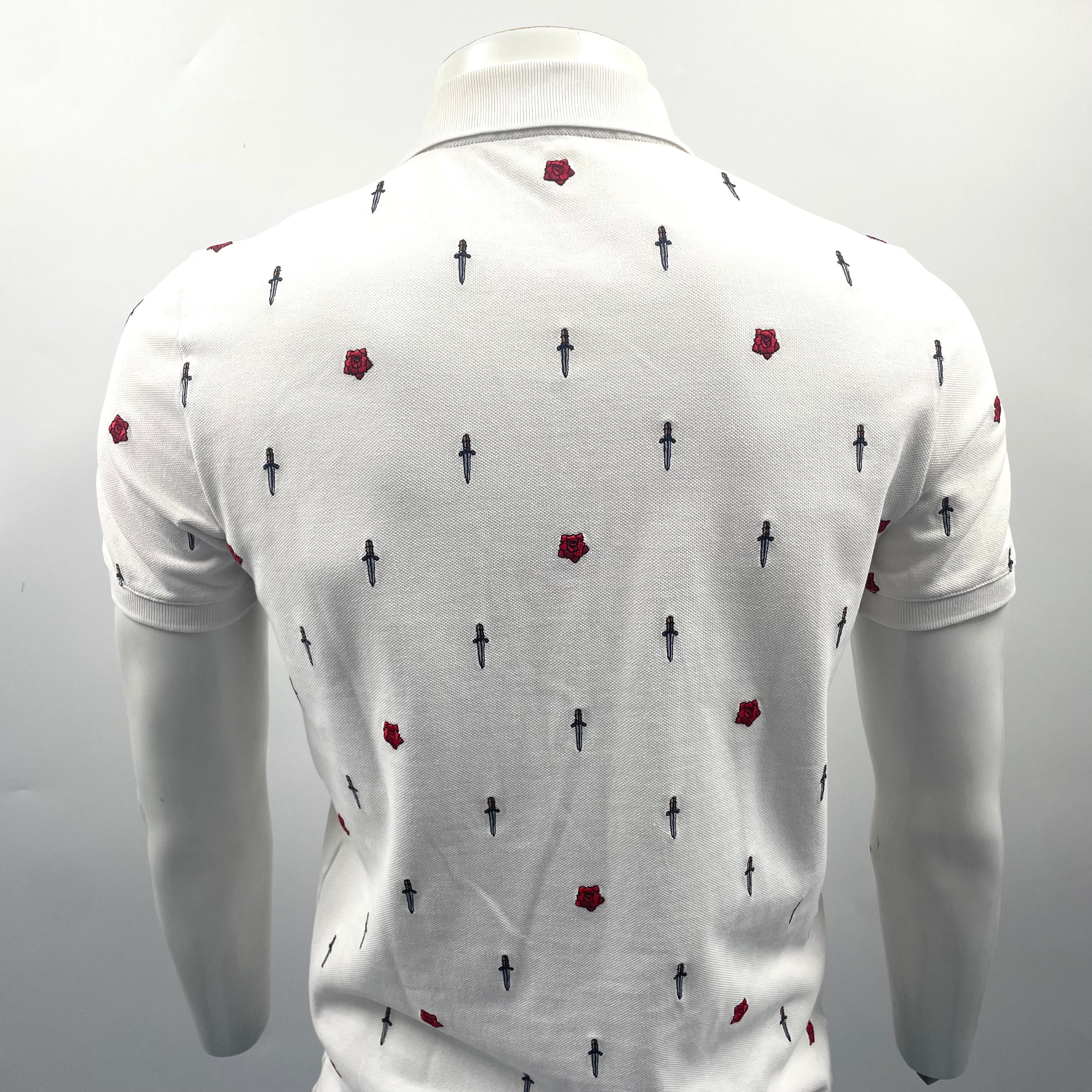 Givenchy Printed Polo Shirt – Size XS