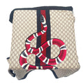 Gucci GG Supreme Snake Print Scarf – Box Included