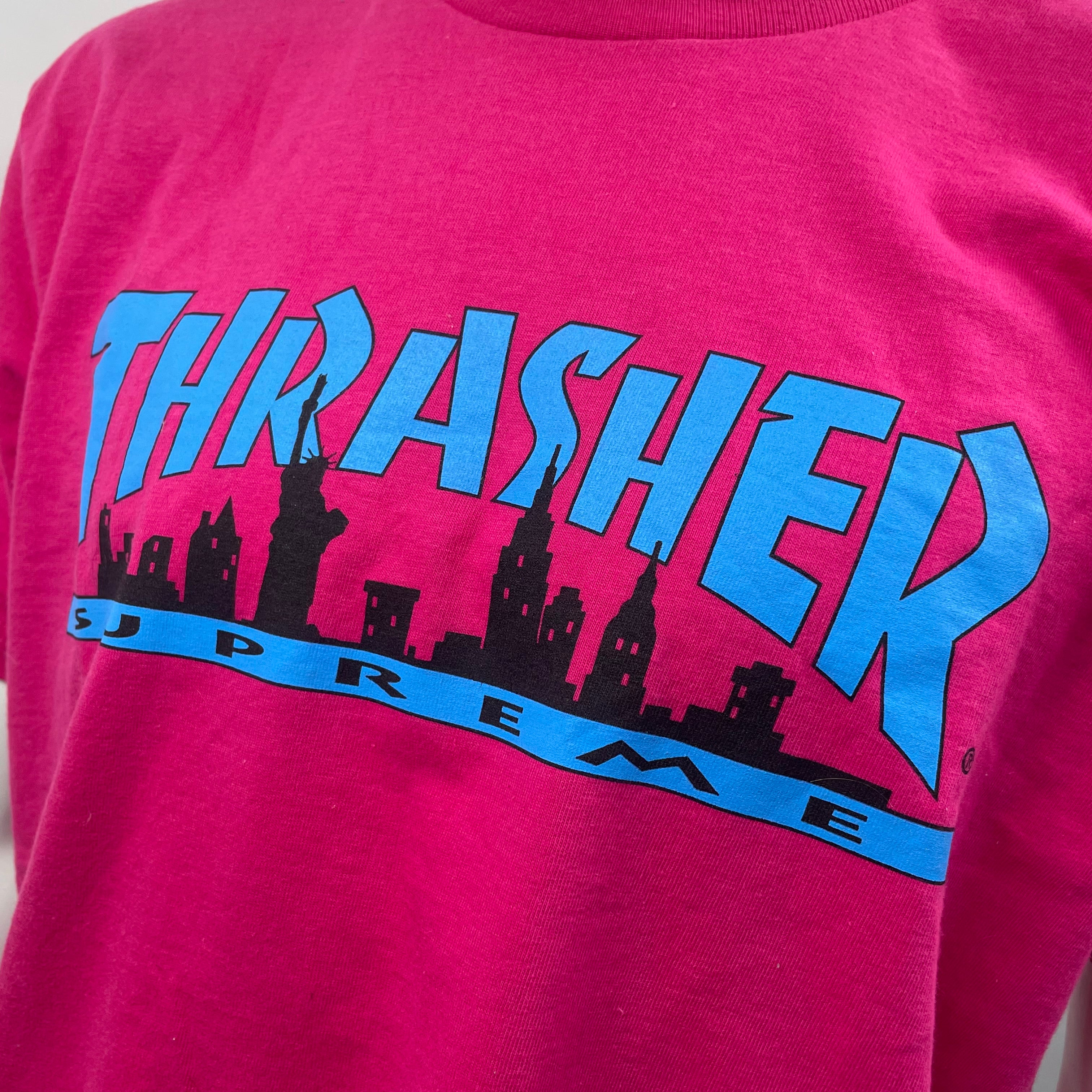 Supreme x Thrasher T-Shirt – Pink