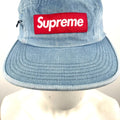 Supreme Denim Camp Cap — Light Blue