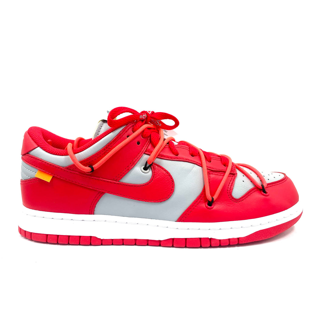 Nike Dunk Low x Off-White™ “University Red” — UK 7.5 BNDS