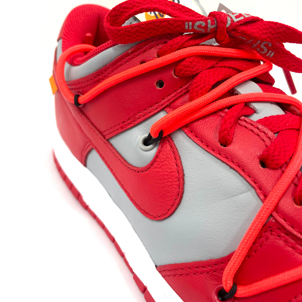 Nike Dunk Low x Off-White™ “University Red” — UK 7.5 BNDS