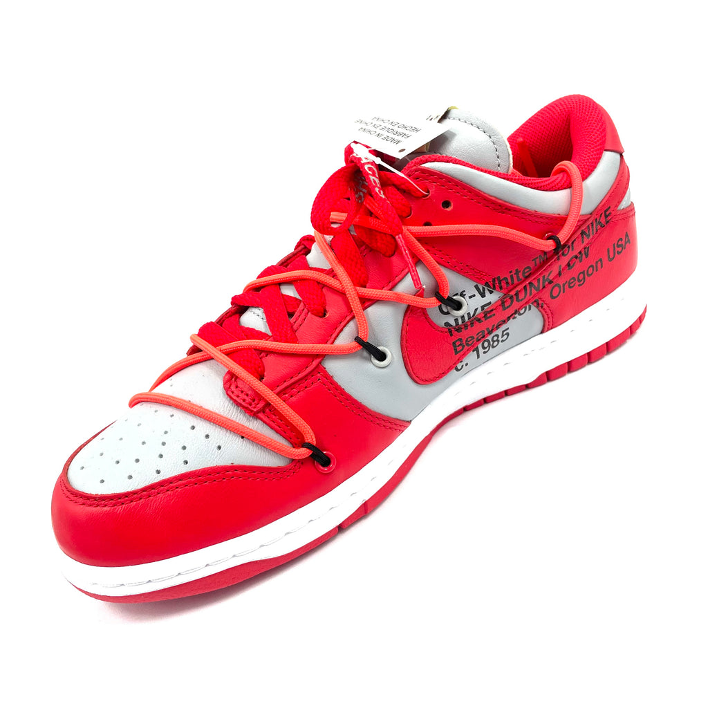 Nike Dunk Low x Off-White™ “University Red” — UK 7.5 BNDS
