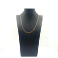 9ct Rose Gold Curb Link Chain 20" 5mm
