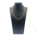 9ct Yellow Gold Curb Link Chain 20" 4mm
