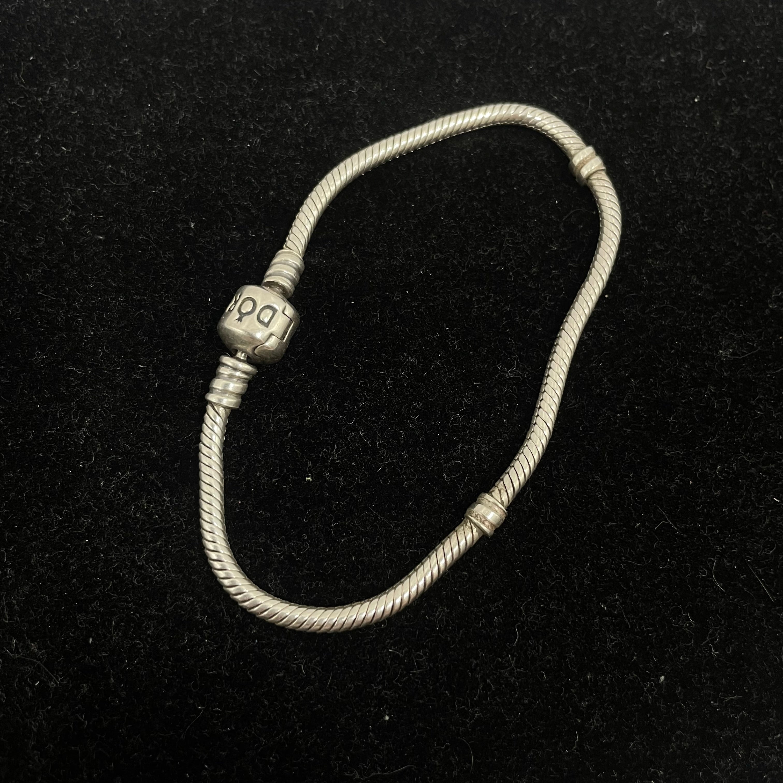 Pandora Snake Chain Bracelet – Silver 7.5" 2mm