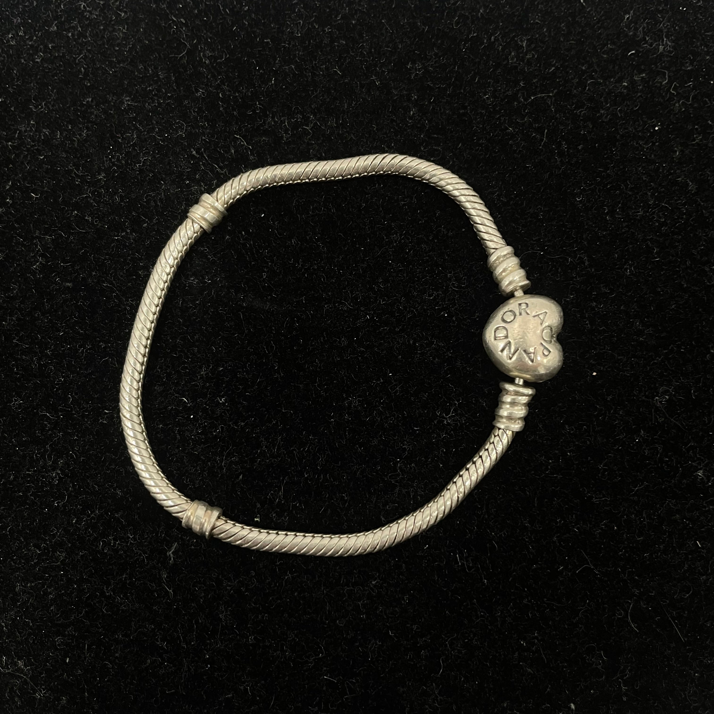 Pandora Snake Chain Bracelet – Silver 6.5" 3mm