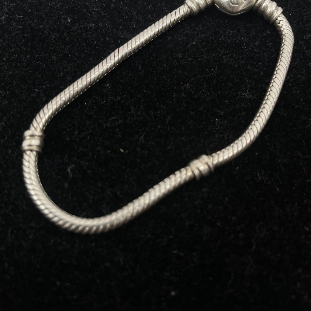 Pandora Snake Chain Bracelet – Silver 6.5" 3mm