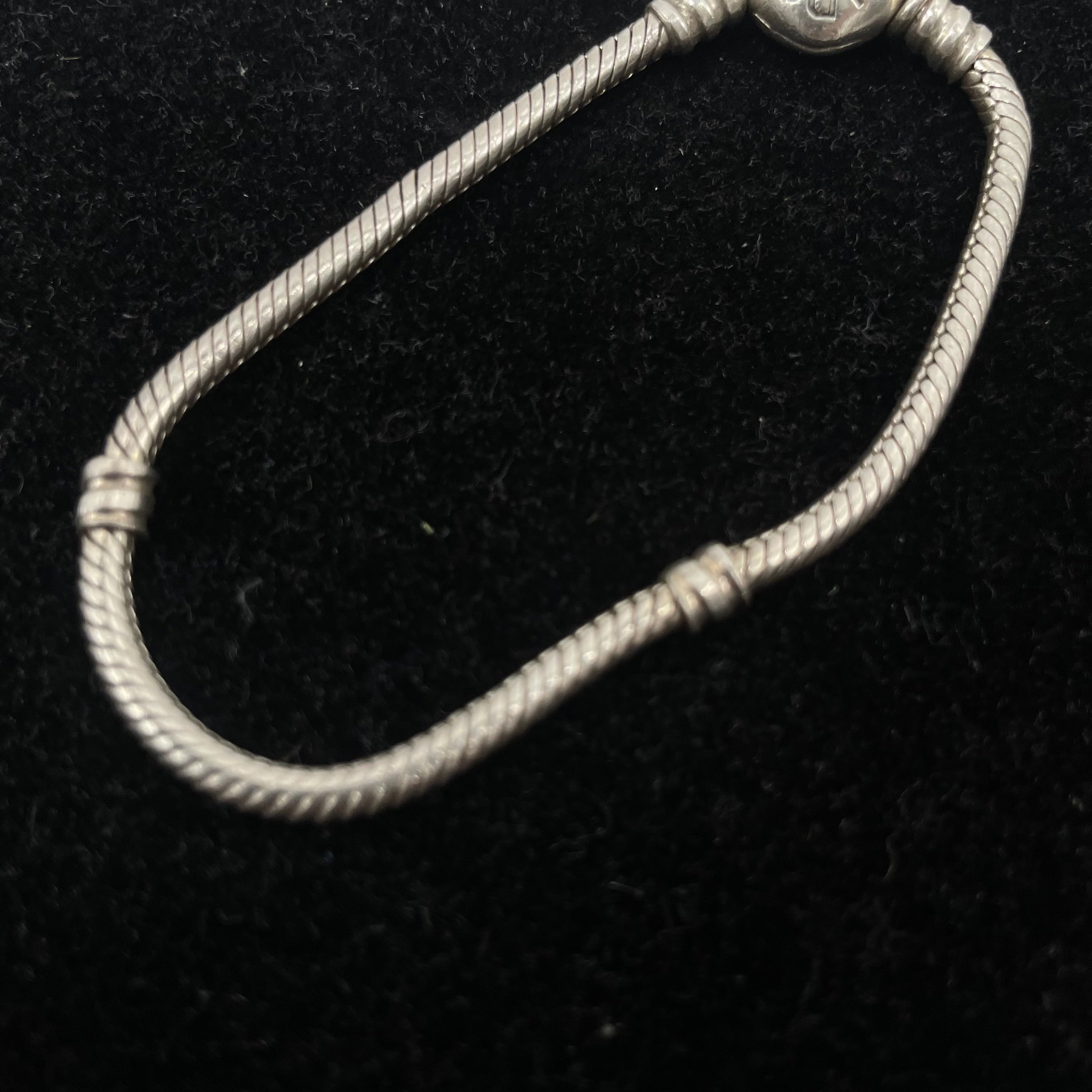 Pandora Snake Chain Bracelet – Silver 6.5" 3mm
