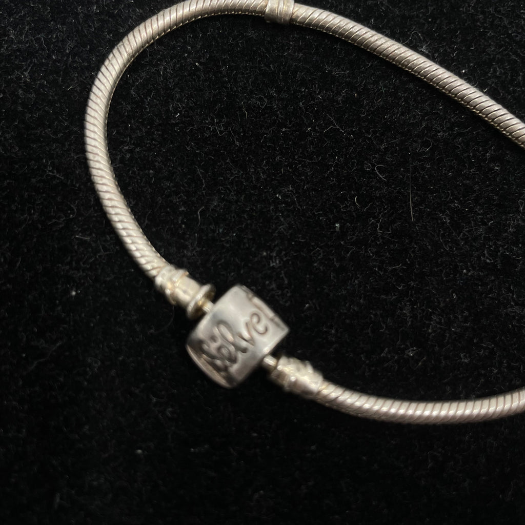 Pandora Snake Chain Bracelet – Silver 8" 2mm