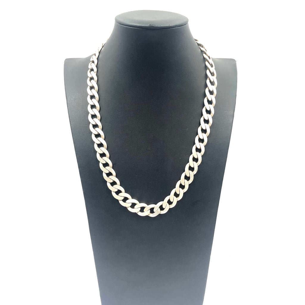925 Silver Curb Chain 22" 13mm