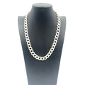 925 Silver Curb Chain 22" 13mm