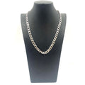 925 Silver Curb Chain 22" 9mm