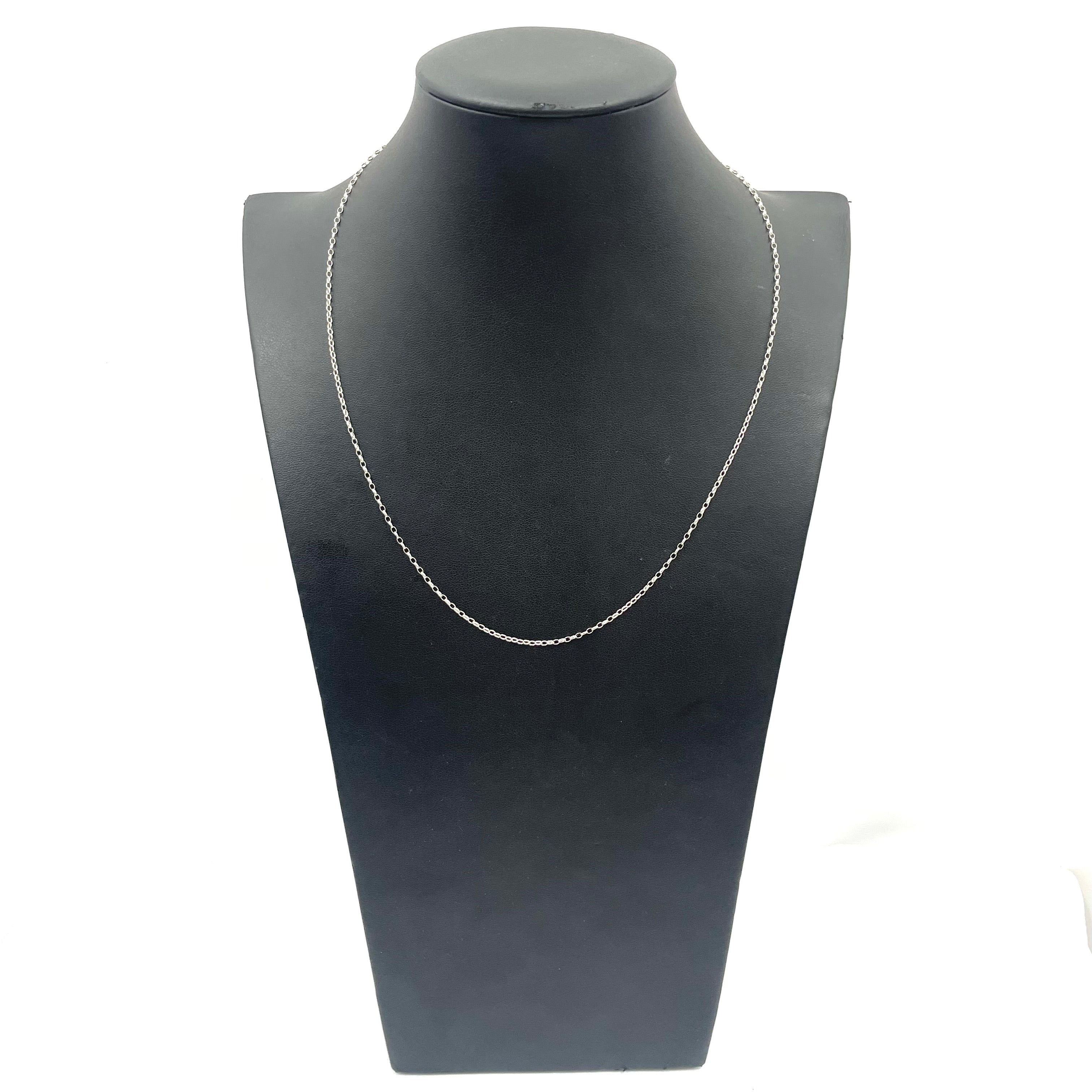 925 Silver Belcher Chain 19" 1mm