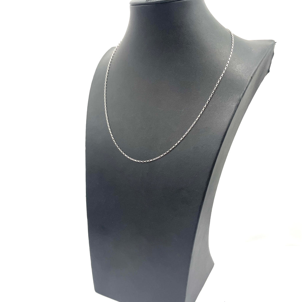 925 Silver Belcher Chain 19" 1mm