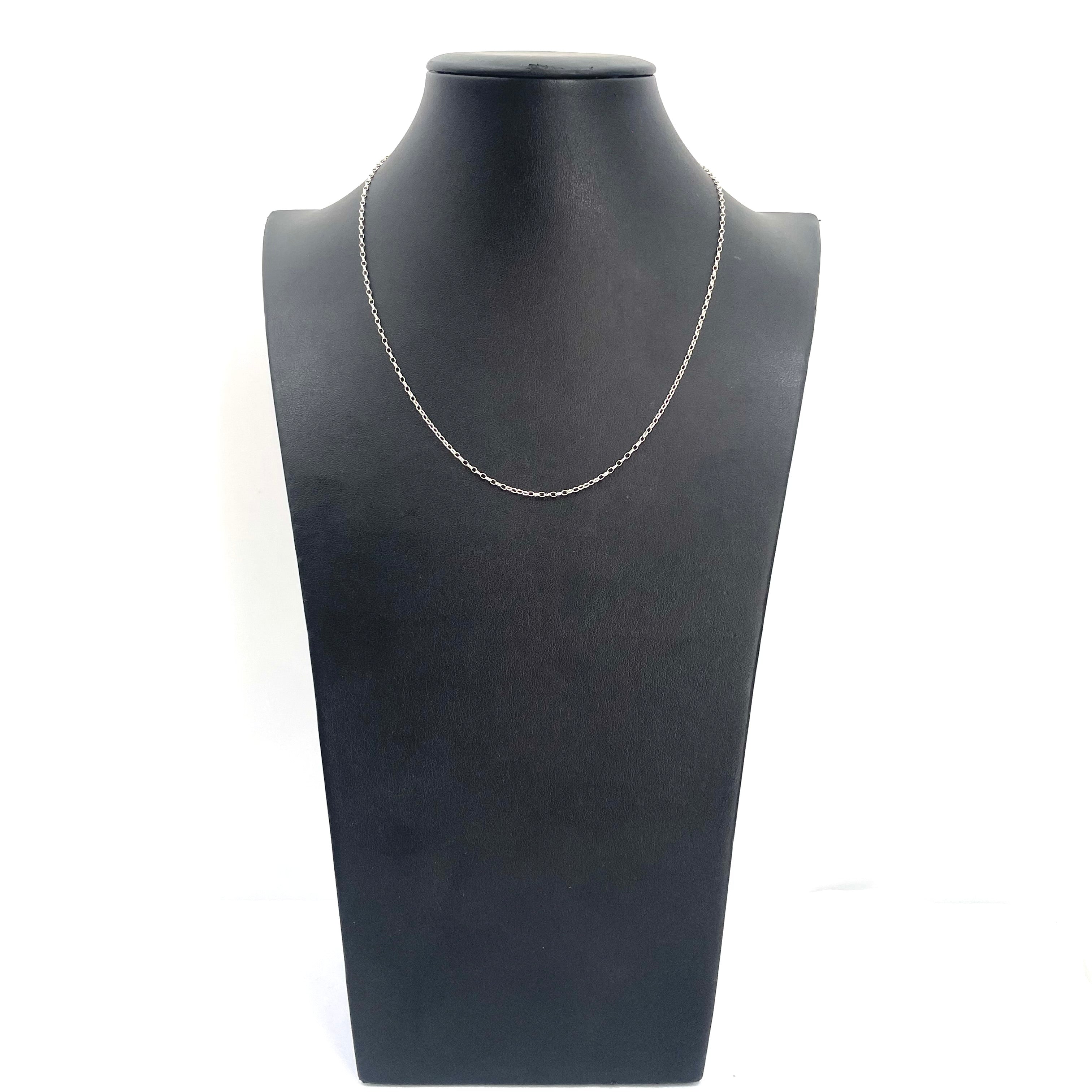 925 Silver Belcher Chain 17" 1mm
