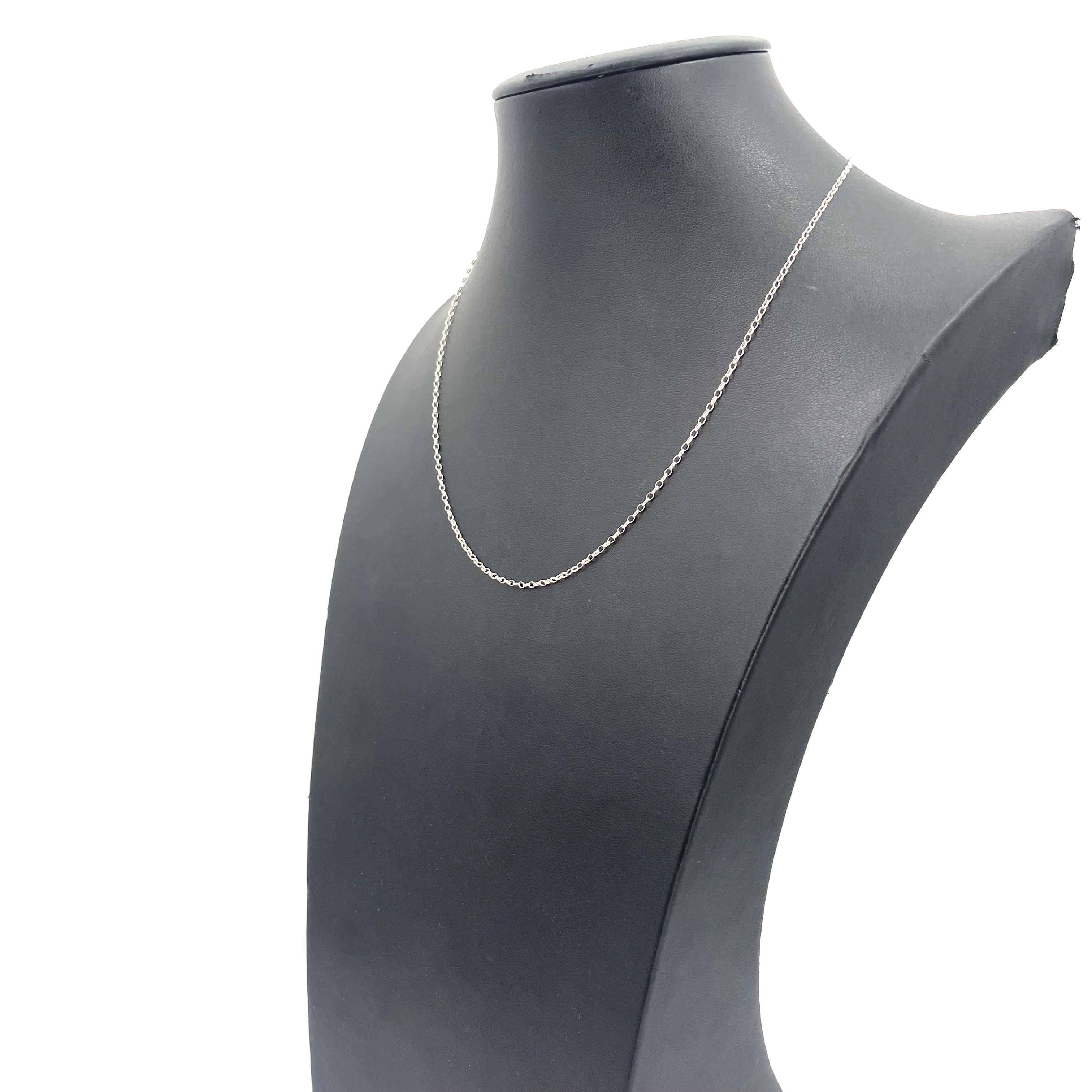 925 Silver Belcher Chain 17" 1mm
