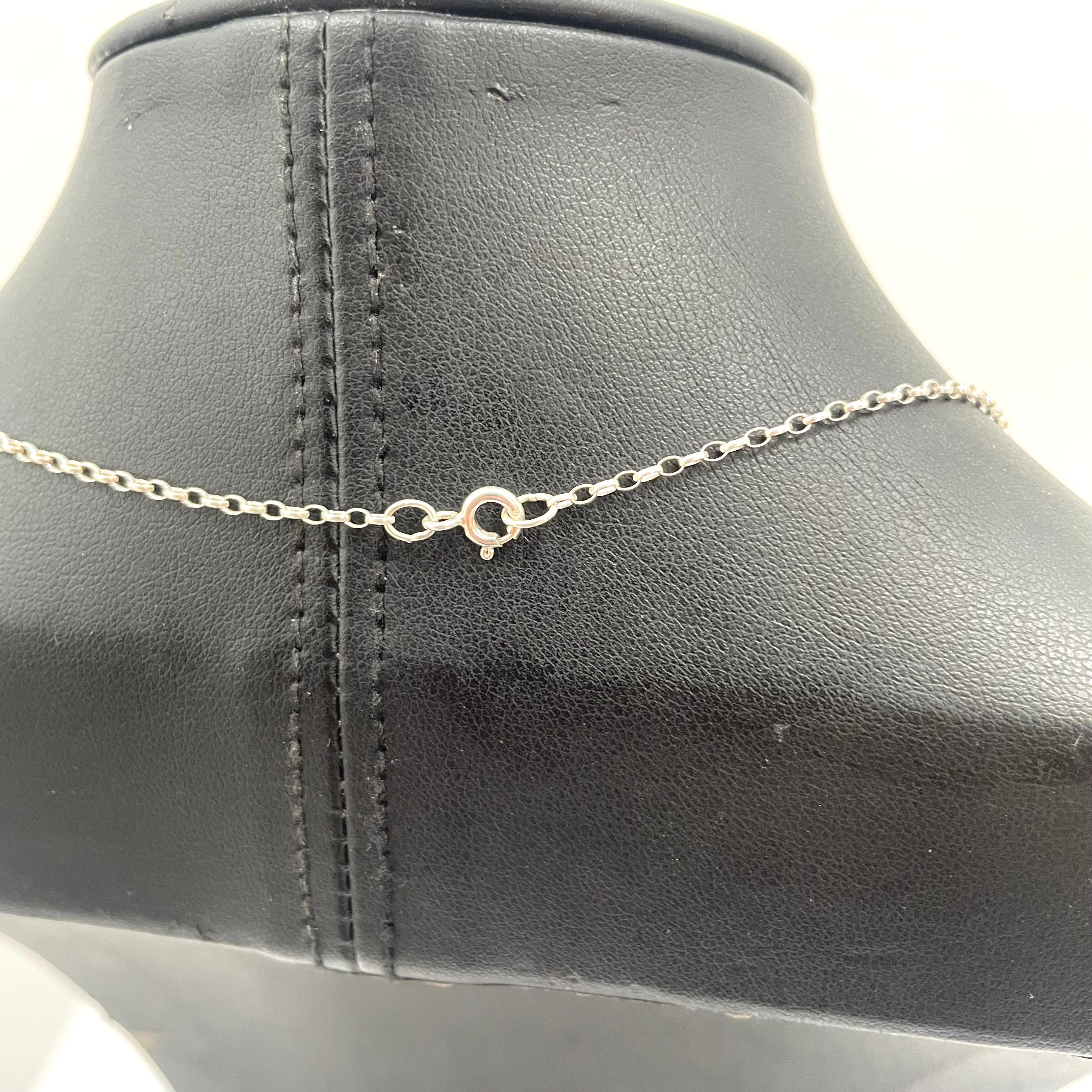 925 Silver Belcher Chain 17" 1mm