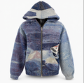DRIFT Tapestry Zip-Up Hoodie