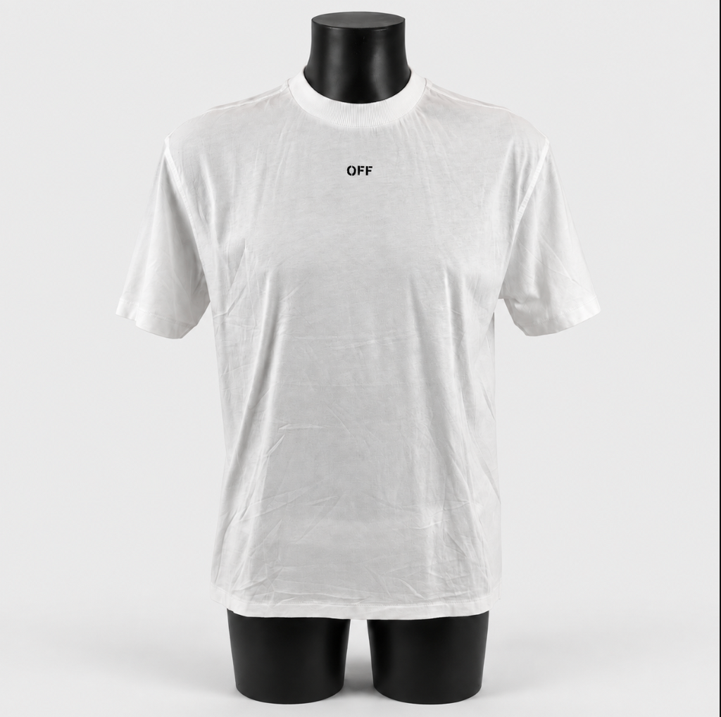 Off White Logo-Print T-Shirt