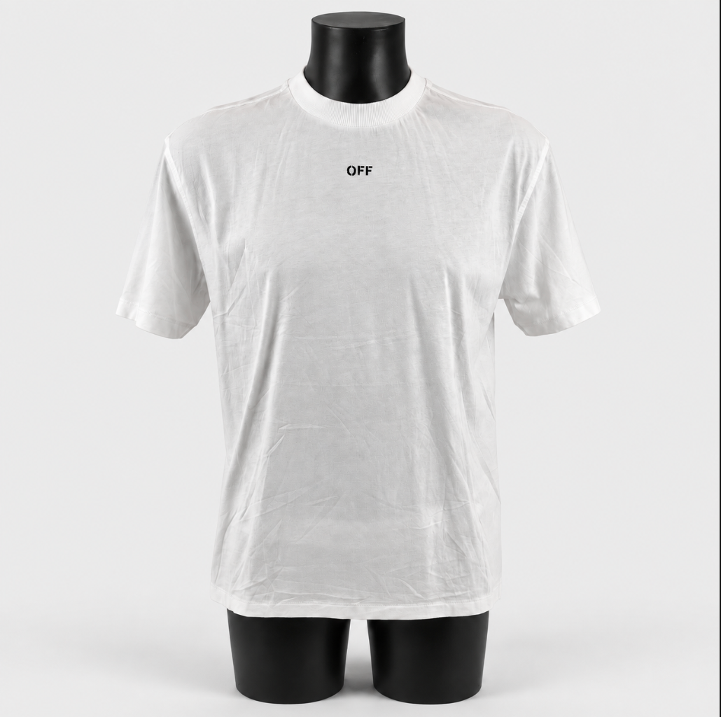 Off White Logo-Print T-Shirt