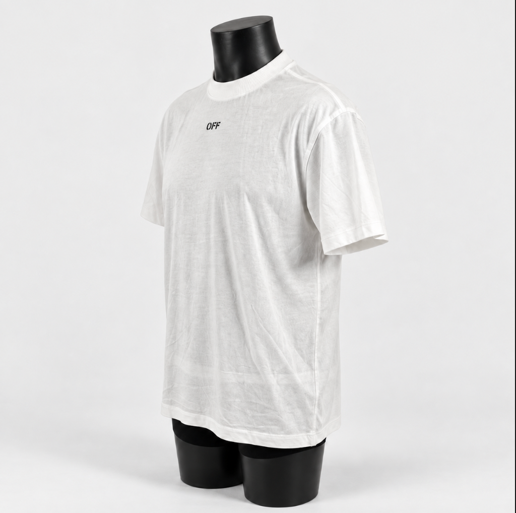 Off White Logo-Print T-Shirt