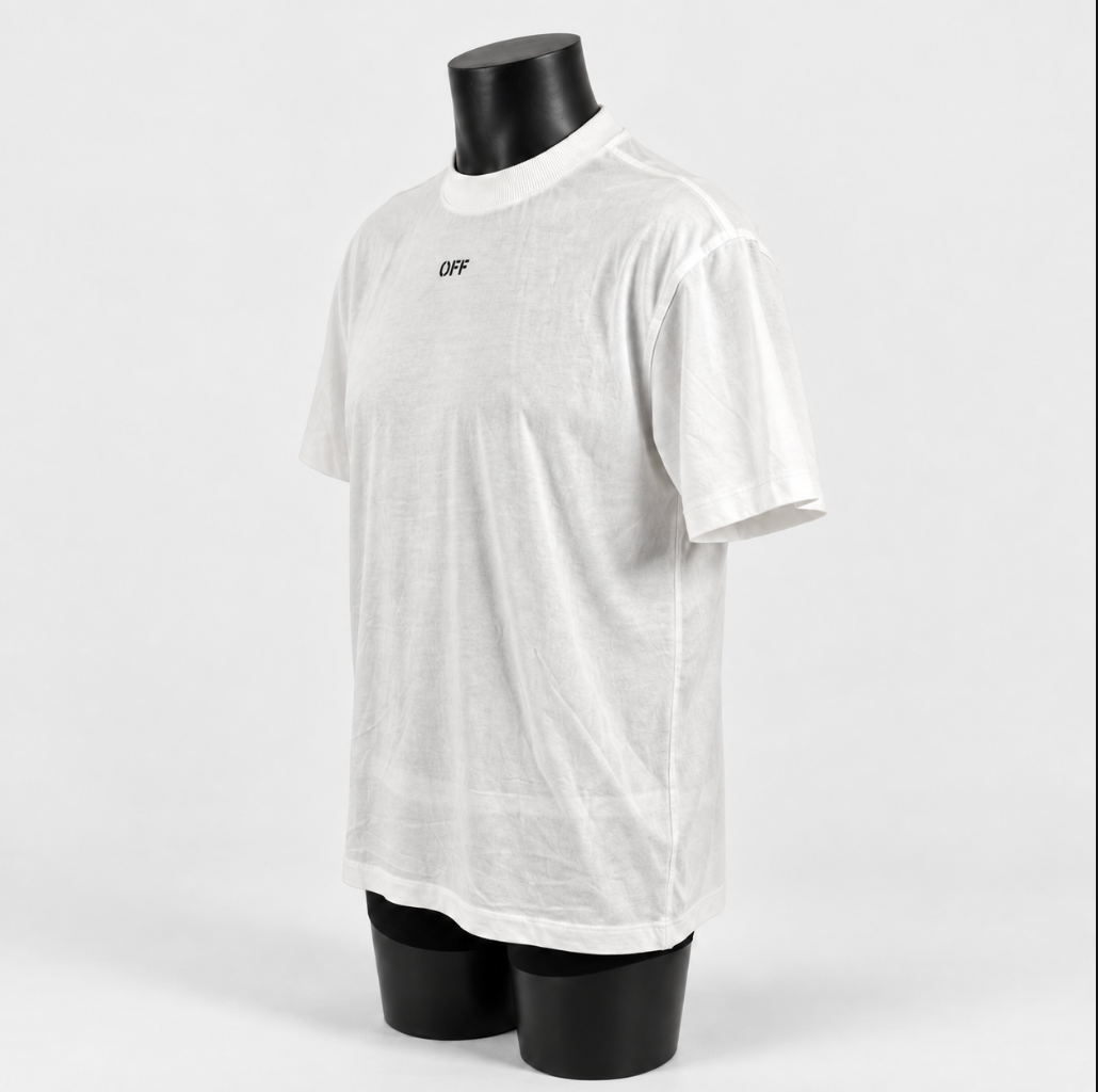 Off White Logo-Print T-Shirt