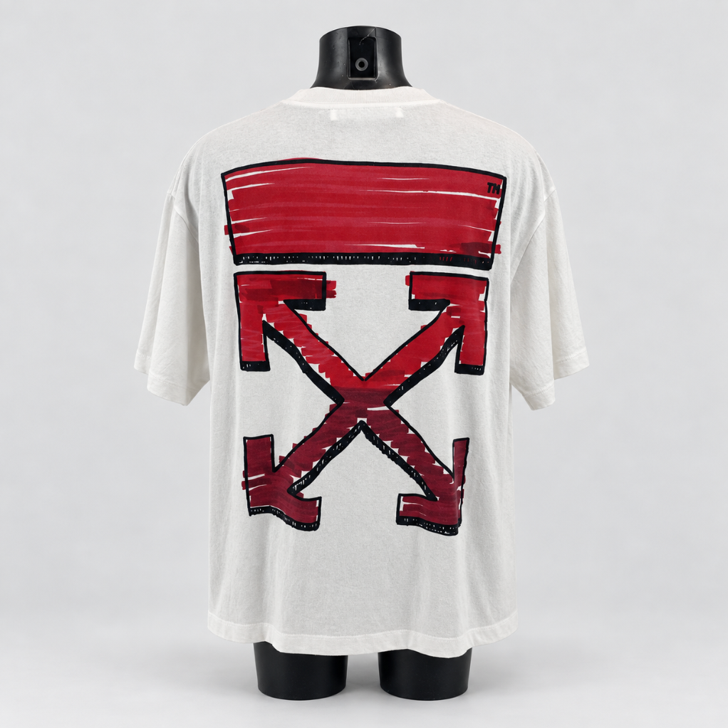 Off White Marker Oversized T-shirt