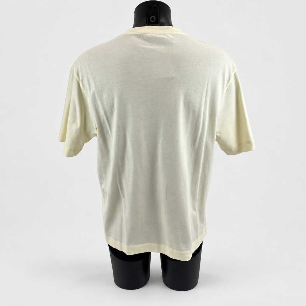 Off White Script Logo Over Skate S/S Tee Ivory