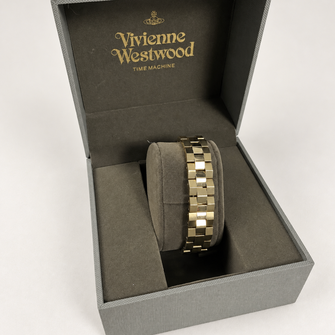 Vivienne Westwood Time Machine Orb Gold-Tone Watch – Women’s