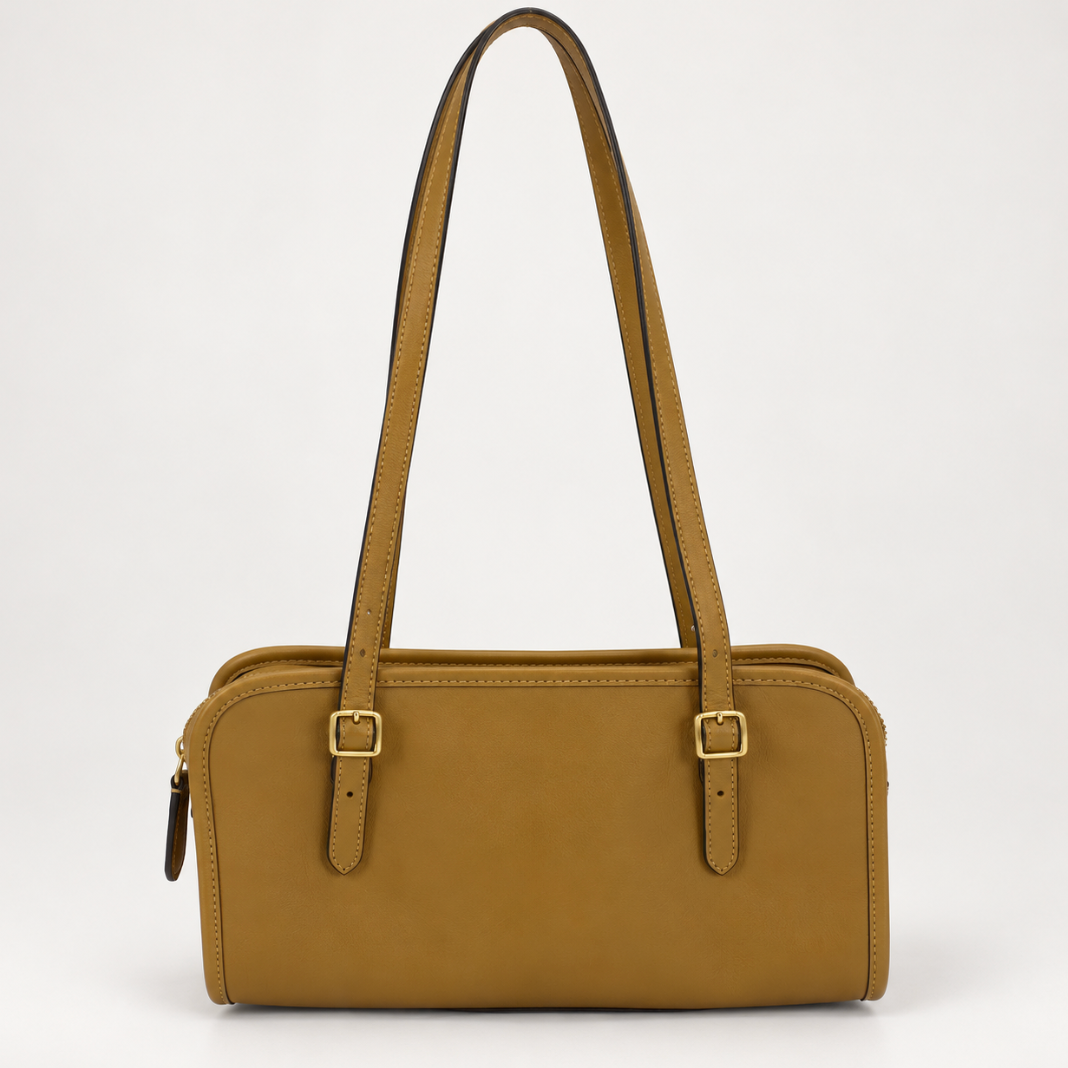 Coach Swing Zip Bag - Honey Brown