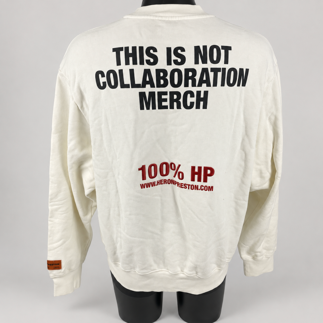 Heron Preston This Is Not Crewneck Sweatshirt