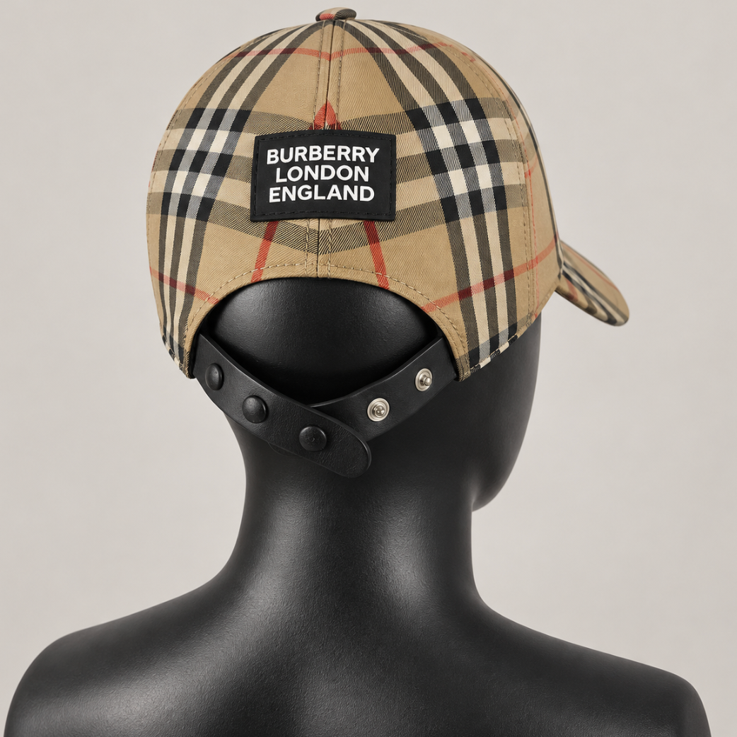 Burberry Vintage Check Baseball Cap