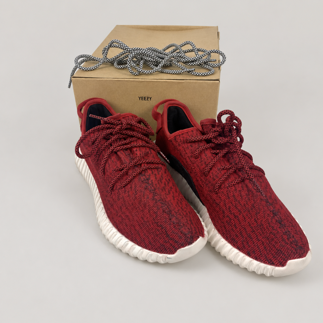 Adidas Yeezy Boost 350 V2 Red/Black Trainers