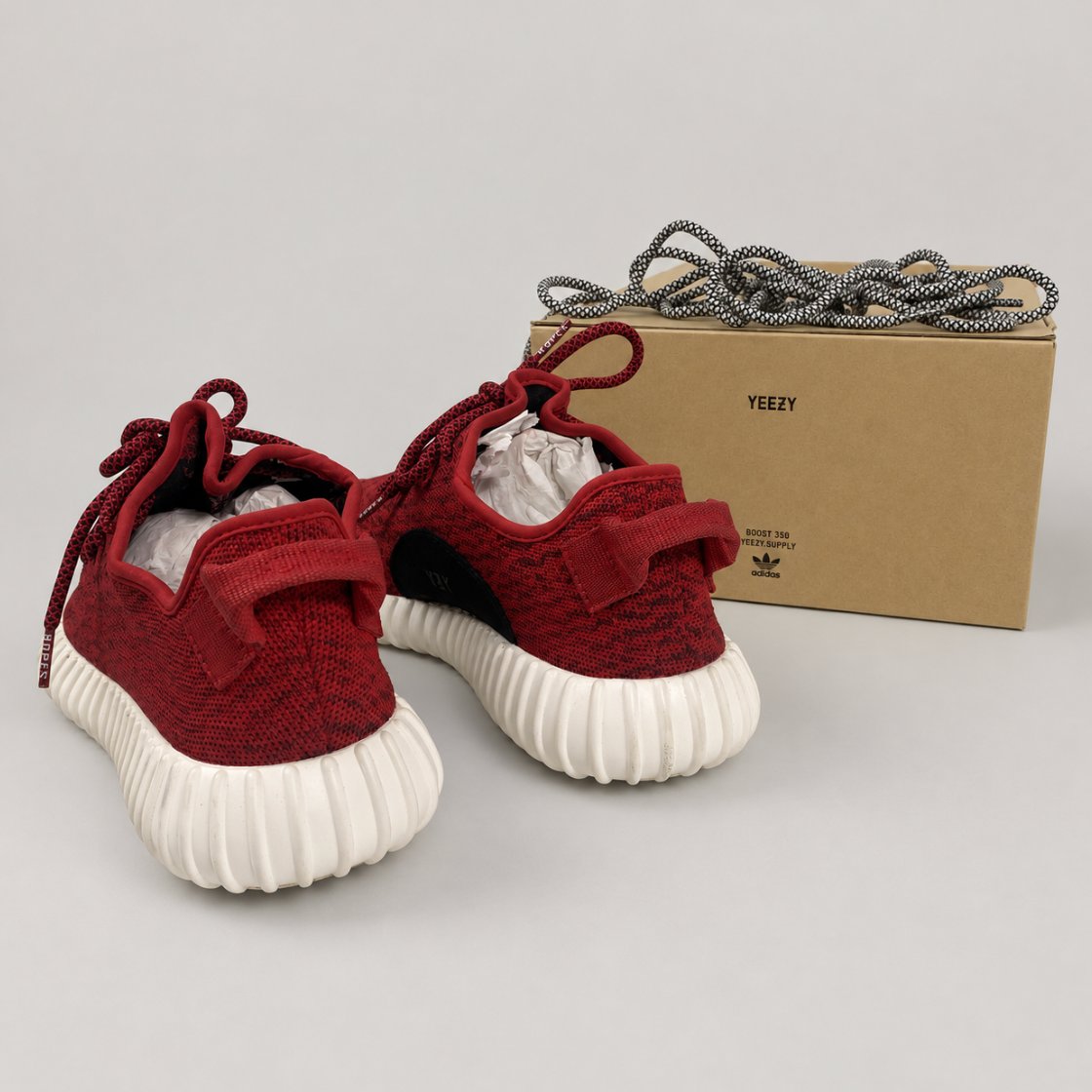 Adidas Yeezy Boost 350 V2 Red/Black Trainers