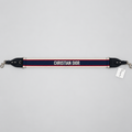 DiorAlps Canvas Shoulder Strap with Ring Blanc/Bleu
