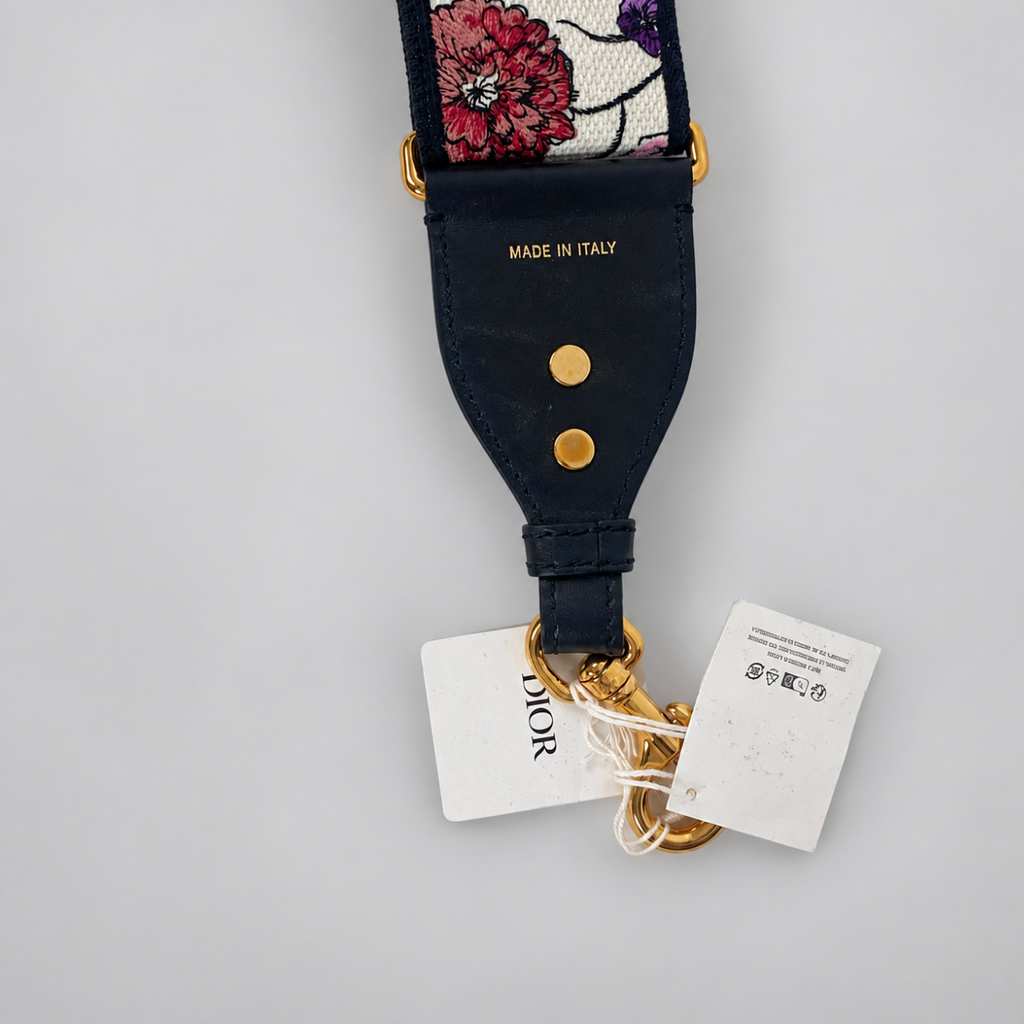 Dior Embroidered Adjustable Shoulder Strap